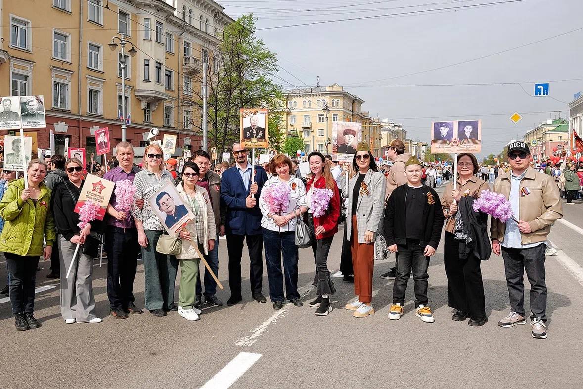 Ежегодной шествие «Бессмертный полк». 