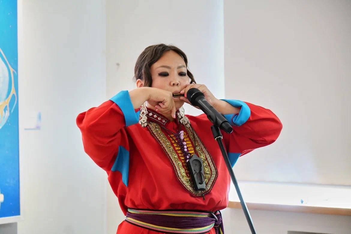 Торжественное открытие выставки "Земля Олонхо